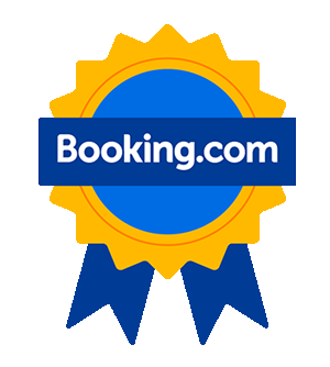 booking.com winner sticker for Area51 Warwick